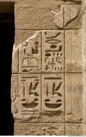 Photo Texture of Symbols Karnak 0046